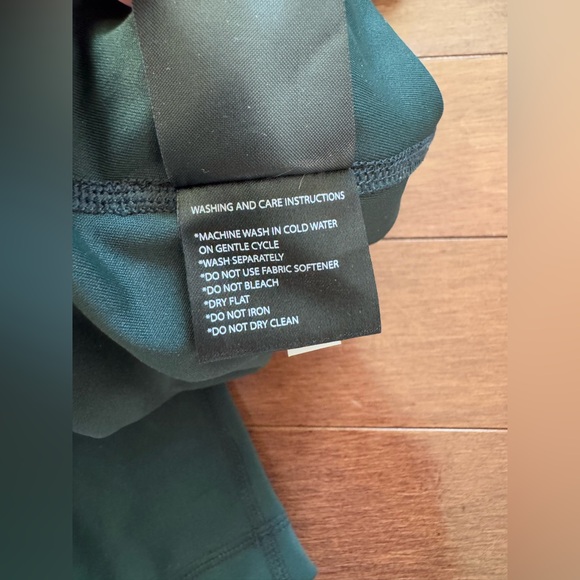 Lole Women’s Capri leggings side Pockets Tight in Forest Green Women’s XXL - Picture 12 of 12